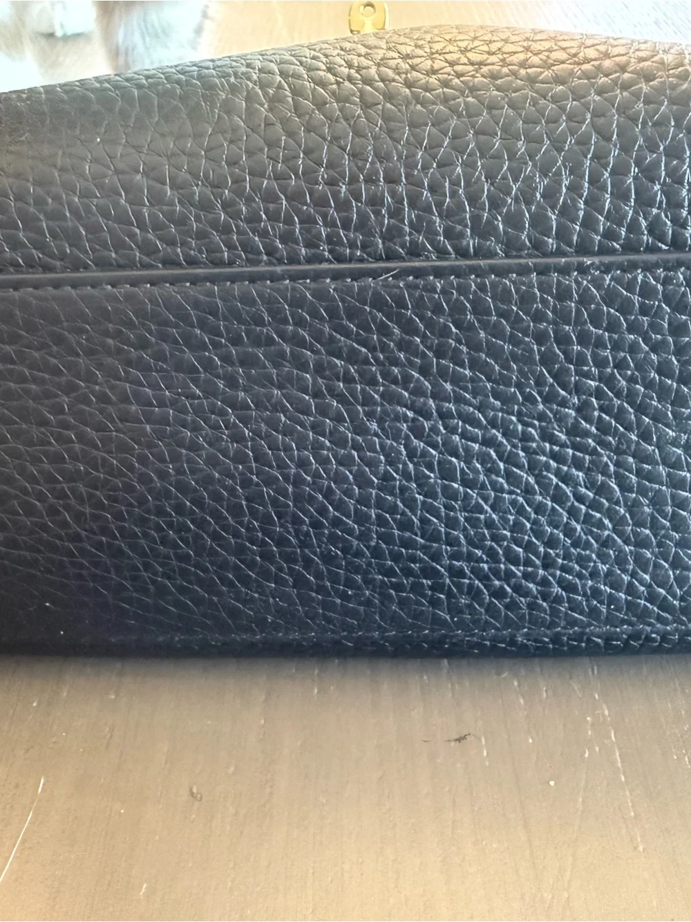 Mulberry Black Pebbled Leather Satchel with Gold Hardware…1 year old